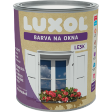 Luxol Barva na okna lesk bílá