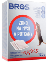BROS zrno na myši, krysy a potkany 6x20 g