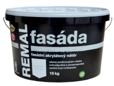 REMAL Fasáda akrylátová fasádní barva bílá