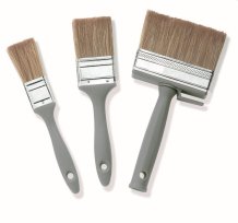 Set 3ks univerzálních štětců Šedý