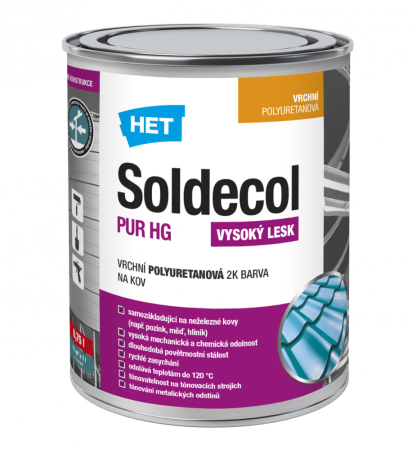 Het Soldecol PUR HG Tónovaný NCS 0,75l
