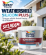 Dulux Weathershield silicon plus!