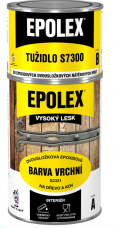 EPOLEX BARVA VRCHNÍ S2321 epoxidová dvousložková na dřevo, kov, zdivo, 1000 bílá, 700 g + tužidlo 240 g