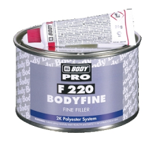 Bodyfine  F220 velmi jemný polyesterový dvousložkový stěrkový tmel