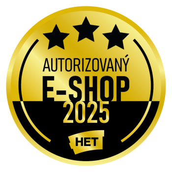 HET Autorizovaný E-shop pro rok 2025!