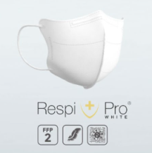 Nano FFP2 respirátor RespiPro White