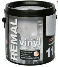 REMAL Vinyl Color mat omyvatelná barva na zeď 3,2kg