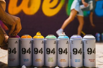 Nejkvalitnější sprej na trhu Graffiti i Fine Artu. Matné barvy MTN 94 s vynikající kryvostí.