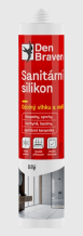 DEN BRAVEN Sanitární silikon 280ml