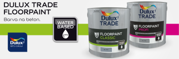 Dulux Trade Floorpaint - vodouředitelné barvy na podlahu