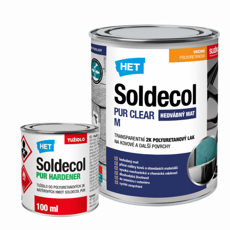 Soldecol PUR CLEAR M + tužidlo