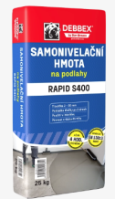 Samonivelační hmota na podlahy RAPID S400 25kg