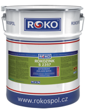 Rokospol Základní epoxiesterová barva Rokozink EPE S 2357 0111 šedý 25 kg