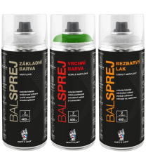 BALSPREJ základní univerzální barva ve spreji 400 ml
