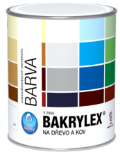 BAKRYLEX Univerzál Mat barva na dřevo a kov V2066 0,7kg