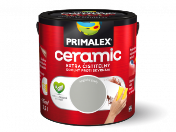 Primalex Ceramic omyvatelná, ale i čistitelná interiérová barva