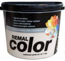 REMAL Color malířská barva na zeď 5+1kg