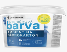 Interiérová barva AMBIENT na sádrokarton 15+3kg