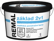 REMAL základ 2v1 malířská penetrační barva