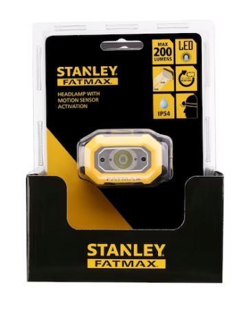 STANLEY® FATMAX® Čelová svítilna, 3x AAA - 200 lumen