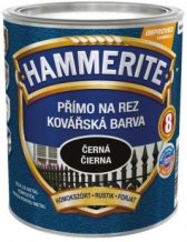 Hammerite Přímo na rez Kovářská barva černá 0,75l
