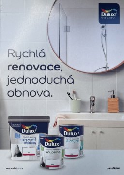 Dulux rychlá renovace, jednoduchá obnova.