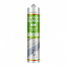 Sanitární silikon Green Line 280ml bílý