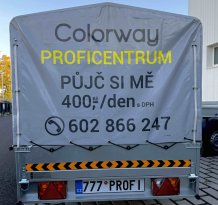 Přívěsný vozík TEMARED 777PROFI- půjčovné na 24h