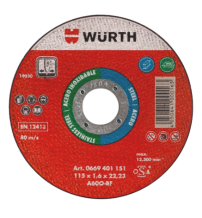 Würth Řezný kotouč na ocel a nerezovou ocel 125 x 1,0 mm
