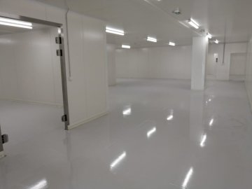 Realizace podlahy Epoxyban RAL7035